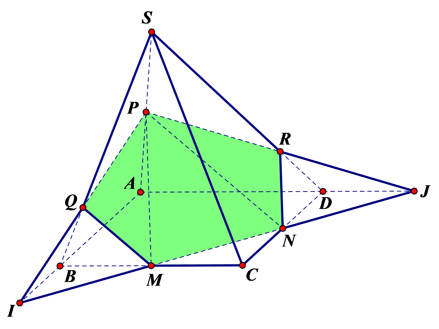 Cho hình chóp \(S.ABCD\) có đáy \(ABCD\)là hình bình (ảnh 1)