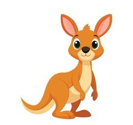 Task 2. Look and write.        	 ___angaroo (ảnh 1)
