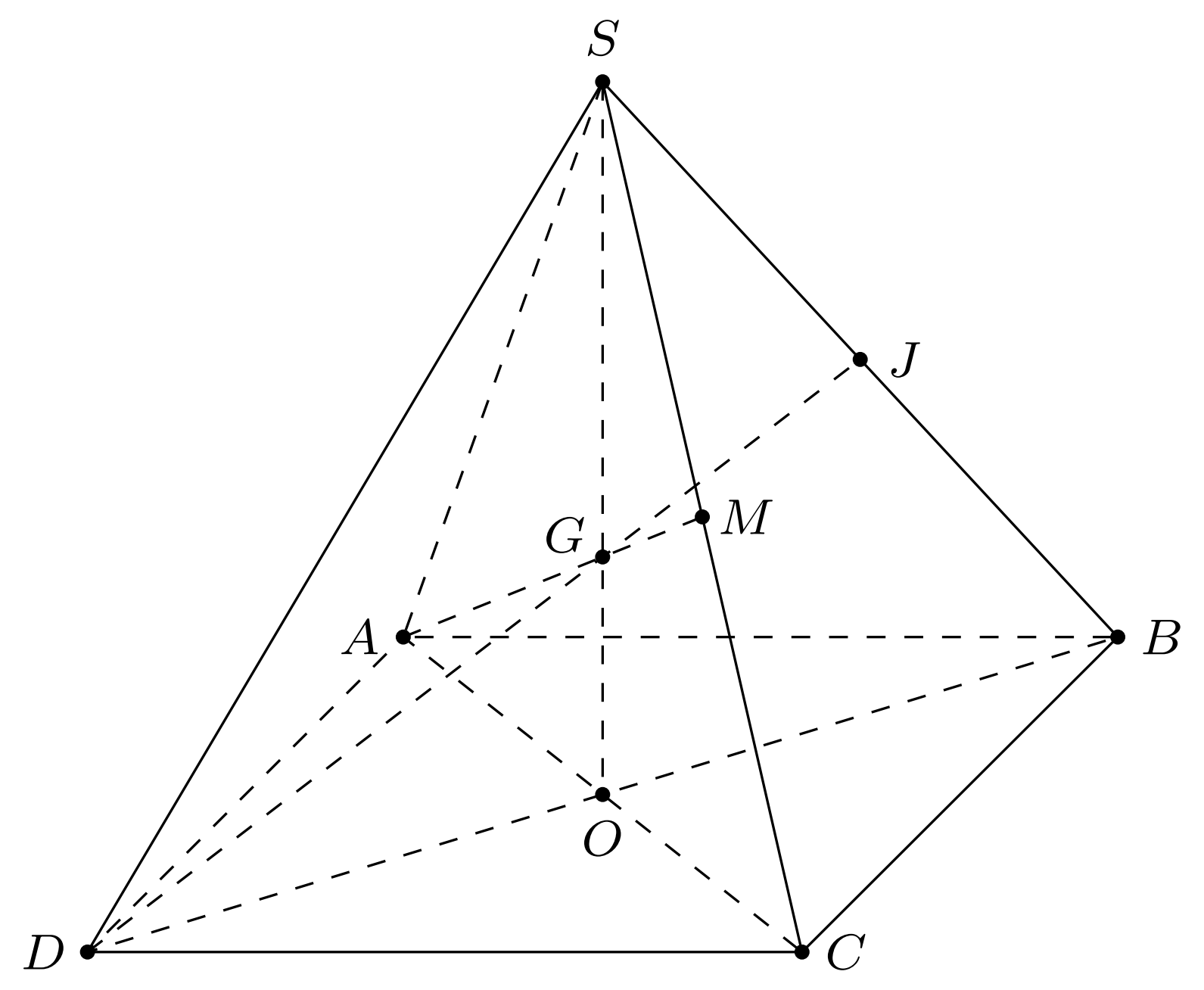 Cho hình chóp \(S.ABCD\) có đáy \(ABC (ảnh 2)