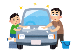 w_ _ _  the c_ _ wash the car: rửa xe hơi (ảnh 1)