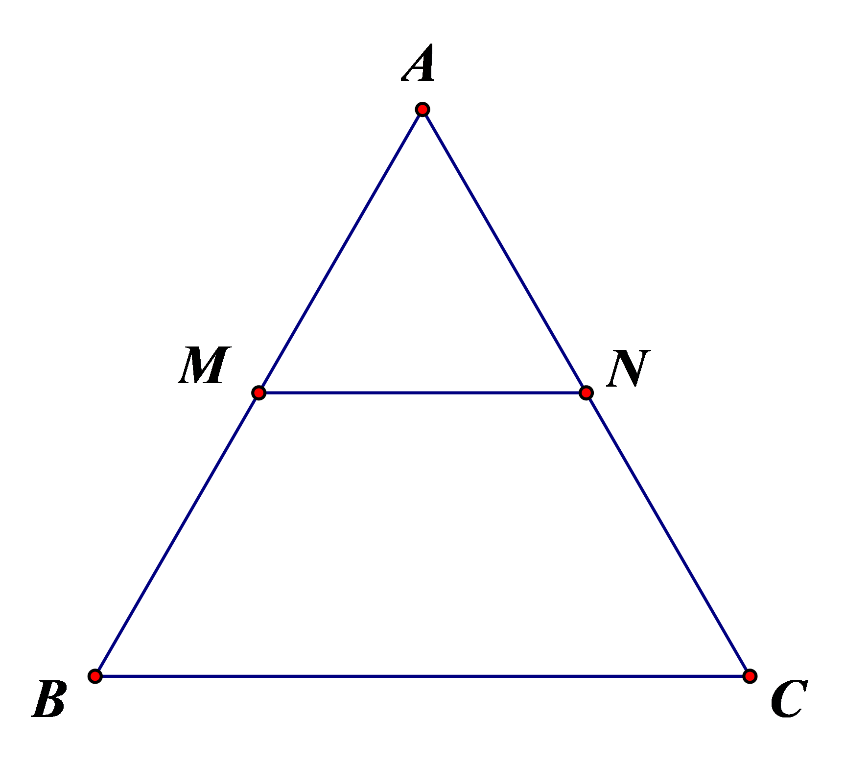 Cho DABC cân tại A có AB = a v (ảnh 1)