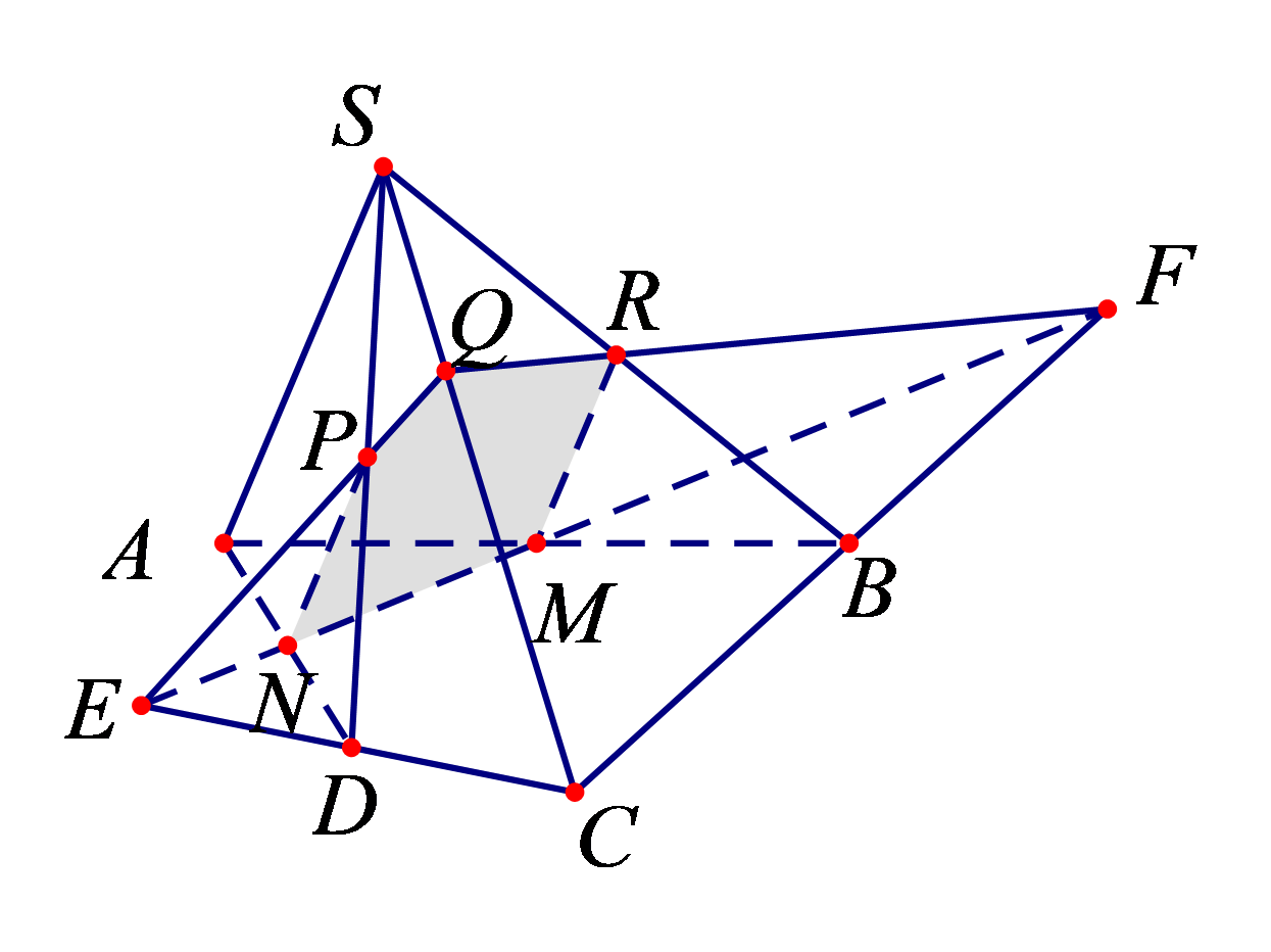 Chọn A  Gọi \(MN \cap (ảnh 1)
