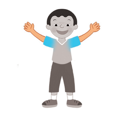 Task 4. Look and write.        	  _______________ are my arms. (ảnh 1)