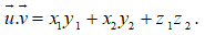 Trong không gian \[Oxyz\], cho \[\overrightarrow u  = {x_1}\overrightarrow i  + {y_1}\overrightarrow j  + {z_1}\overrightarrow k \], (ảnh 1)