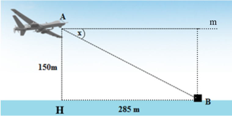 a) \[x = \widehat {ABH}\]. (ảnh 2)