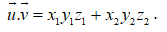 Trong không gian \[Oxyz\], cho \[\overrightarrow u  = {x_1}\overrightarrow i  + {y_1}\overrightarrow j  + {z_1}\overrightarrow k \], (ảnh 2)