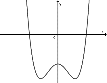 Chọn  C  + Dựa vào dạng đồ thị (ảnh 1)