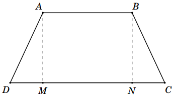 Một bác nông dân có ba tấm lưới B40, mỗi tấm dài a (m) và muốn rào một mảnh vườn dọc theo bờ sông có dạng hình thang cân ABCD như hình vẽ dưới đây biết rằng bờ sông là đường thẳng CD không phải rào lưới. (ảnh 2)