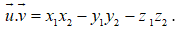 Trong không gian \[Oxyz\], cho \[\overrightarrow u  = {x_1}\overrightarrow i  + {y_1}\overrightarrow j  + {z_1}\overrightarrow k \], (ảnh 3)