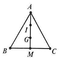 Cho tam giác \(ABC\) đều cạnh \(a\) và \(G\) là trọng tâm. Gọi \(I\) là trung điểm của \(AG\). Tính độ dài của các vectơ \(\overrightarrow {BI} \). (ảnh 1)