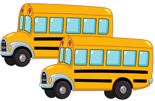 Look and choose the correct answer.  There are two  _____________.  A. desks B. bikes C. buses (ảnh 1)