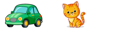 Read and choose the correct answer.  “a car and a cat” (ảnh 2)