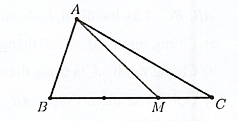 Cho tam giác \(ABC\). Gọi \(M\) là một điểm trên cạnh \(BC\) sao cho \(MB = 2MC\). Phân tích \(\overrightarrow {AM} \) theo \(\overrightarrow {AB} ,\,\overrightarrow {AC} \). (ảnh 1)