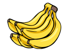 Look and choose the correct answer.  There are six ___________.  A. apples B. lemons C. bananas (ảnh 1)