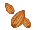 Look and choose the correct answer.  I have three __________. A. cans B. nuts C. cups (ảnh 1)