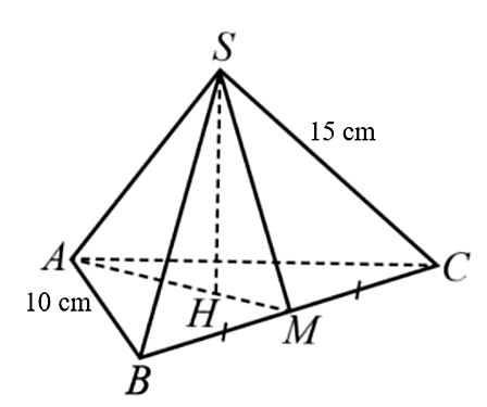 Khi đó, a) Các mặt bên của hình c (ảnh 1)