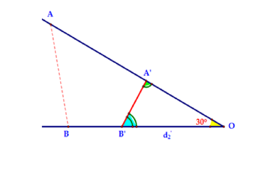 Hai chất điểm \(A\) và \(B\) chuyển đ (ảnh 1)