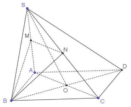   Ta có: \(\left\{ \begin{array}{l}E \in MK\\MK \subset \left( P \right)\e (ảnh 1)