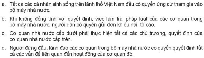 Em hãy cho biết các ý kiến sau đúng hay sai. Vì sao? (ảnh 1)