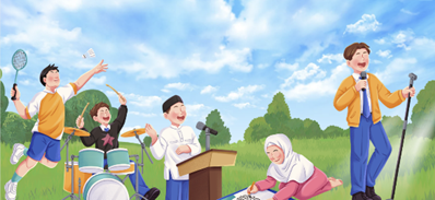 Trong bức tranh, có mấy người? (ảnh 1)