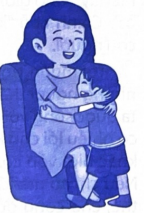 Mô tả hình bên và cho biết: thái độ, tình cảm của con với mẹ đã thay đổi như thế nào? (ảnh 1)