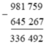 Tính 981759 –  (ảnh 1)