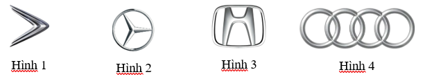 Hình nào dưới đây là hình có tâm đối xứng?   Hình 1	  Hình 2	  Hình 3	  Hình 4 	A. Hình 1.	B. Hình 2.	C. Hình 3.	D. Hình 4. (ảnh 1)