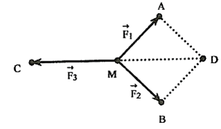 Khi đó tính cường độ của lực vec F_3 (kết quả làm tròn đến hàng đơn vị). (ảnh 2)