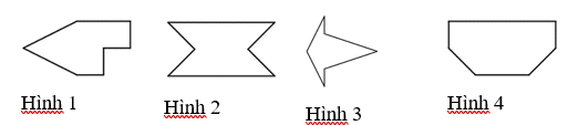 Cho các hình vẽ sau:   Hình 1	  Hình 2	  Hình 3	  Hình 4 Có bao nhiêu hình vừa có tâm đối xứng vừa có trục đối xứng? (ảnh 1)