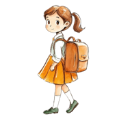 A cartoon of a child carrying a backpack

AI-generated content may be incorrect.