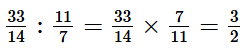 Tính 33/11 : 11 (ảnh 1)