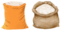 Có 7 bao gạo tẻ nặng 259 kg. Mỗi bao gạo nếp có ít hơn mỗi bao gạo tẻ 5 kg. Hỏi mỗi bao gạo nếp nặng bao nhiêu ki-lô-gam ?  (ảnh 1)