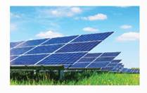 A solar panels in a field

Description automatically generated