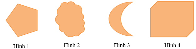 Cho các hình như hình vẽ:   Hình 1	  Hình 2	  Hình 3	  Hình 4 Có bao nhiêu hình là hình có trục đối xứng? (ảnh 1)
