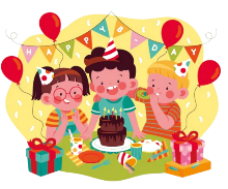 Hà mời 9 bạn đến dự sinh nhật. Hà nhờ mẹ mua một số túi bánh, mỗi túi có 3 cái bánh thì vừa đủ cho mỗi bạn một cái. Hỏi mẹ đã mua mấy túi bánh? (ảnh 1)