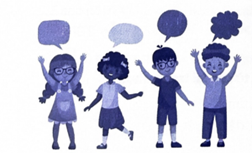 A group of children with their hands up

AI-generated content may be incorrect.