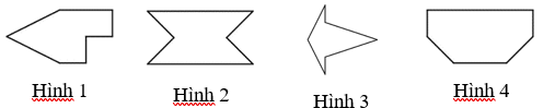 Cho các hình vẽ sau:   Hình 1	  Hình 2	  Hình 3	  Hình 4 Có bao nhiêu hình vừa có tâm đối xứng vừa có trục đối xứng? (ảnh 1)
