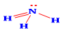 Công thức Lewis của NH3 là: (ảnh 4)