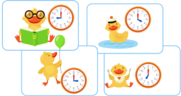 Bạn Vịt học bơi lúc mấy giờ? (ảnh 1)