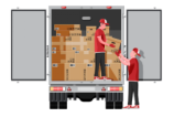 Có 513 thùng hàng được xếp đều lên 9 chiếc xe tải. Hỏi trên 5 chiếc xe tải đó có bao nhiêu thùng hàng ?  (ảnh 1)