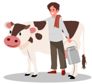 Hôm qua, trang trại nhà cô Lan thu hoạch được 350 l sữa bò. Hôm nay, trang trại nhà cô Lan thu hoạch được gấp đôi số sữa hôm qua thu hoạch. Hỏi cả hai hôm trang trại nhà cô Lan thu hoạch được bao nhiêu lít sữa bò? (ảnh 1)