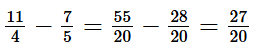 Tính 11/4 + 7/5 asert (ảnh 1)