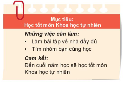 Em hãy nhận xét mục tiêu và kế hoạch hành động của các bạn dưới đây và đưa ra góp ý để giúp bạn hoàn thiện:   (ảnh 1)