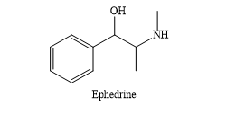 Ephedrine được sử dụng với hàm lượng nhất định trong các loại thuốc điều trị cảm và dị ứng có công thức ở dưới đây: (ảnh 1)