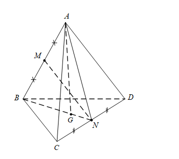 D. Đường thẳng \(CD\). (ảnh 1)
