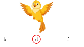 Task 2. Look and circle the last letters. (ảnh 1)