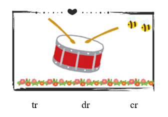 Task 1. Circle the correct sound. There is one example.  (ảnh 1)