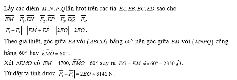 Trong không gian, một chiếc ô tô được đặt trên mặt đáy dưới của một khung sắt có dạng hình hộp chữ nhật với đáy trên là hình chữ nhật ABCD, mặt phẳng (ABCD) song song với mặt phẳng nằm ngang. (ảnh 4)