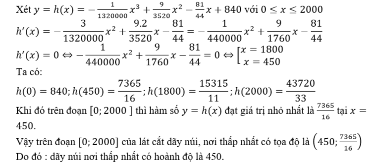 Một phần lát cắt của dãy núi có độ cao tính (ảnh 2)