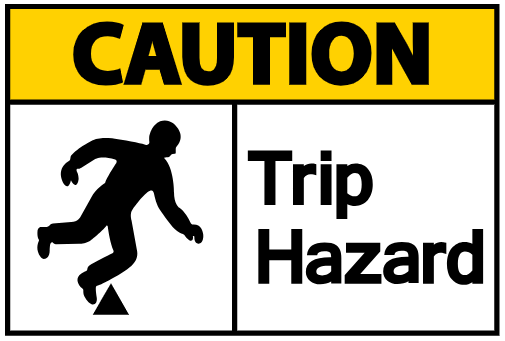 You are walking with your friends after school and see this sign posted on a section of sidewalk. What does it mean? (ảnh 1)